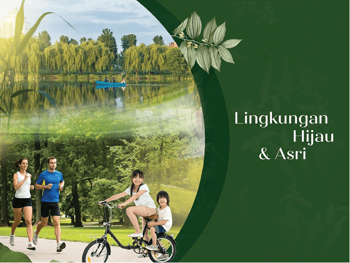 Terkoneksi dengan jalur hijau